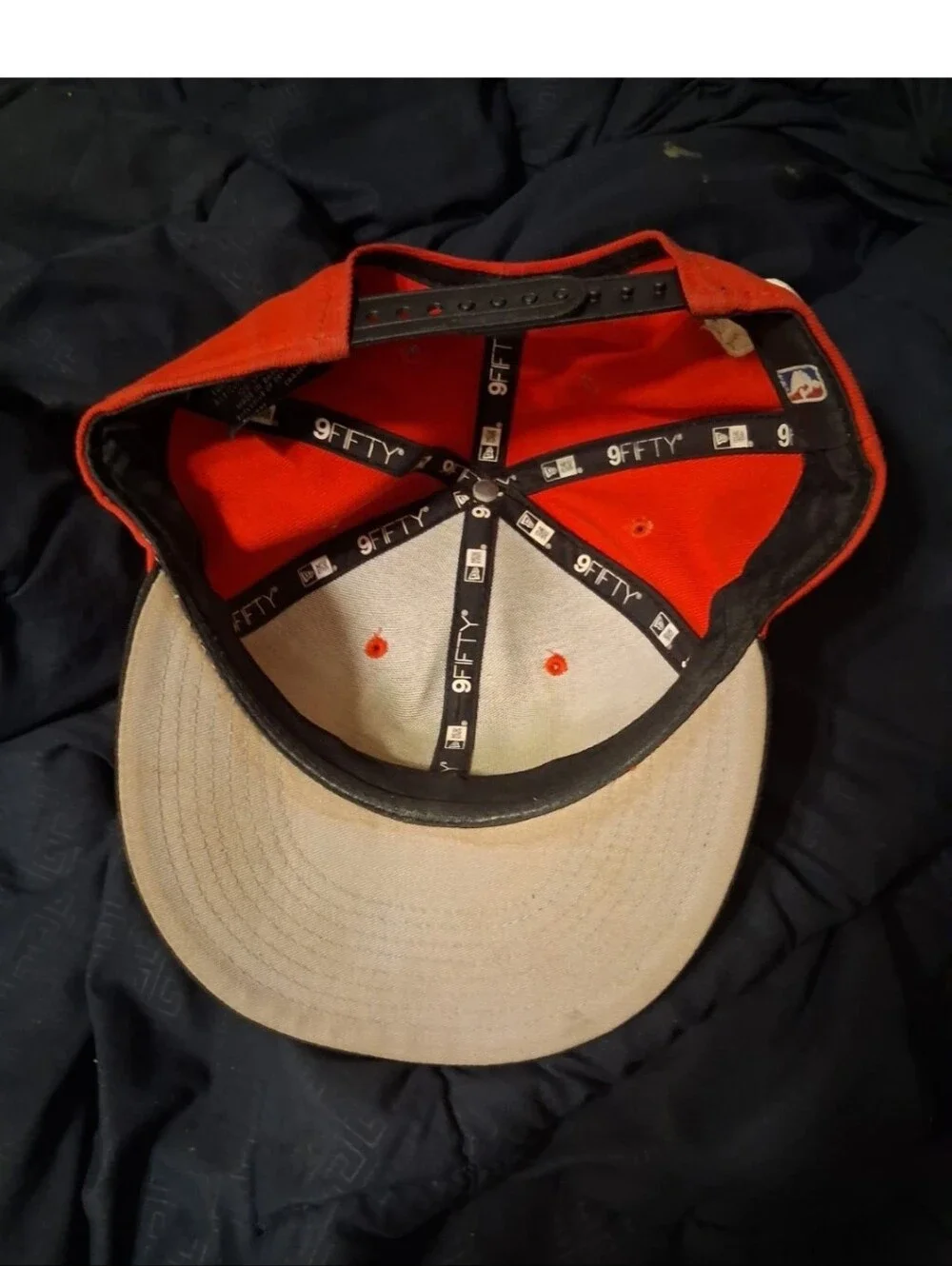 Chicago Bulls Orange and Black Snapback Hat